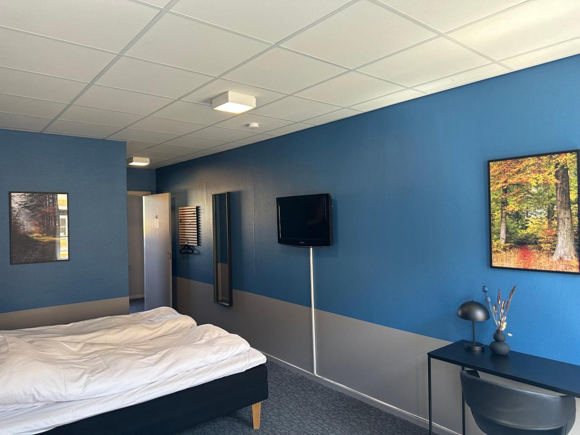 Blue Double Room 6 On Pedestrian Street Saeby Extérieur photo